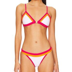 NWT Milly Positano 2 PC Designer Bikini Set T18Z01 Small S
